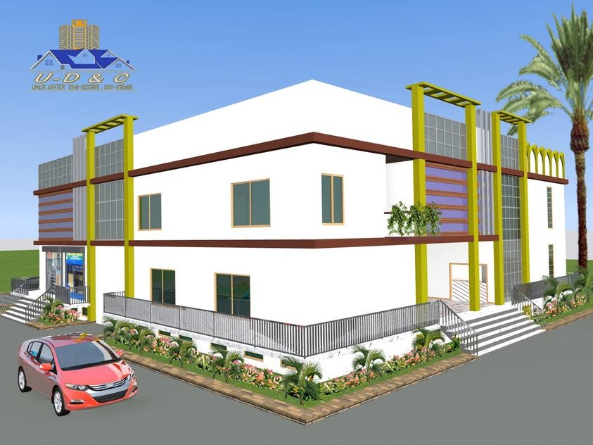 Modern Commercial Complex Image 2